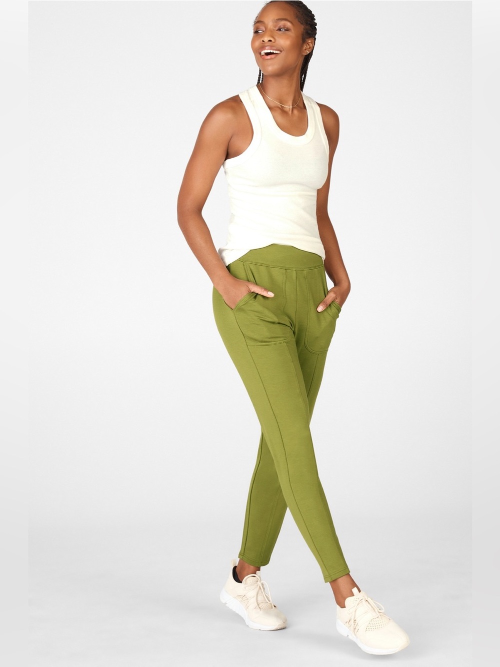 NWT Fabletics Gemma Jogger - Basil
